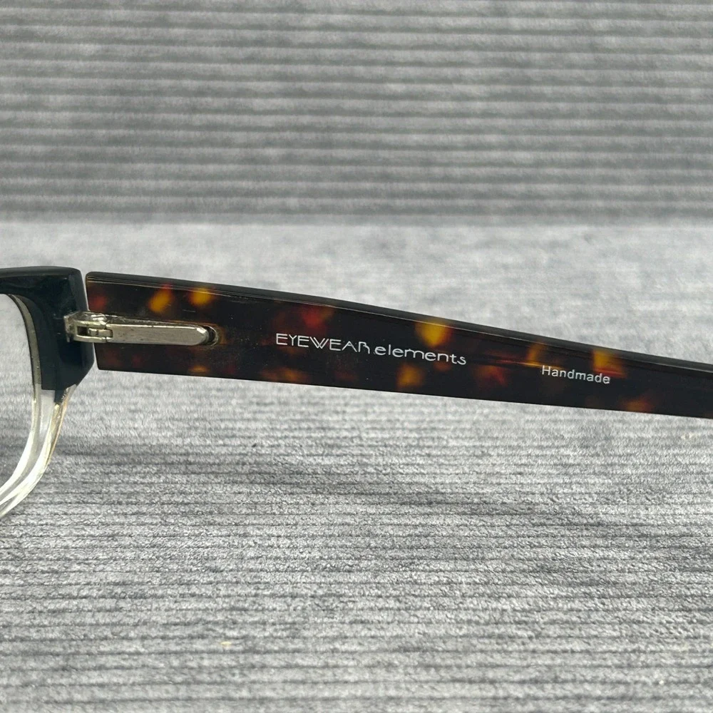 Eyewear Elements Handmade Two Tone Black Tortoise Y2k Eyeglass Frames 121851-001